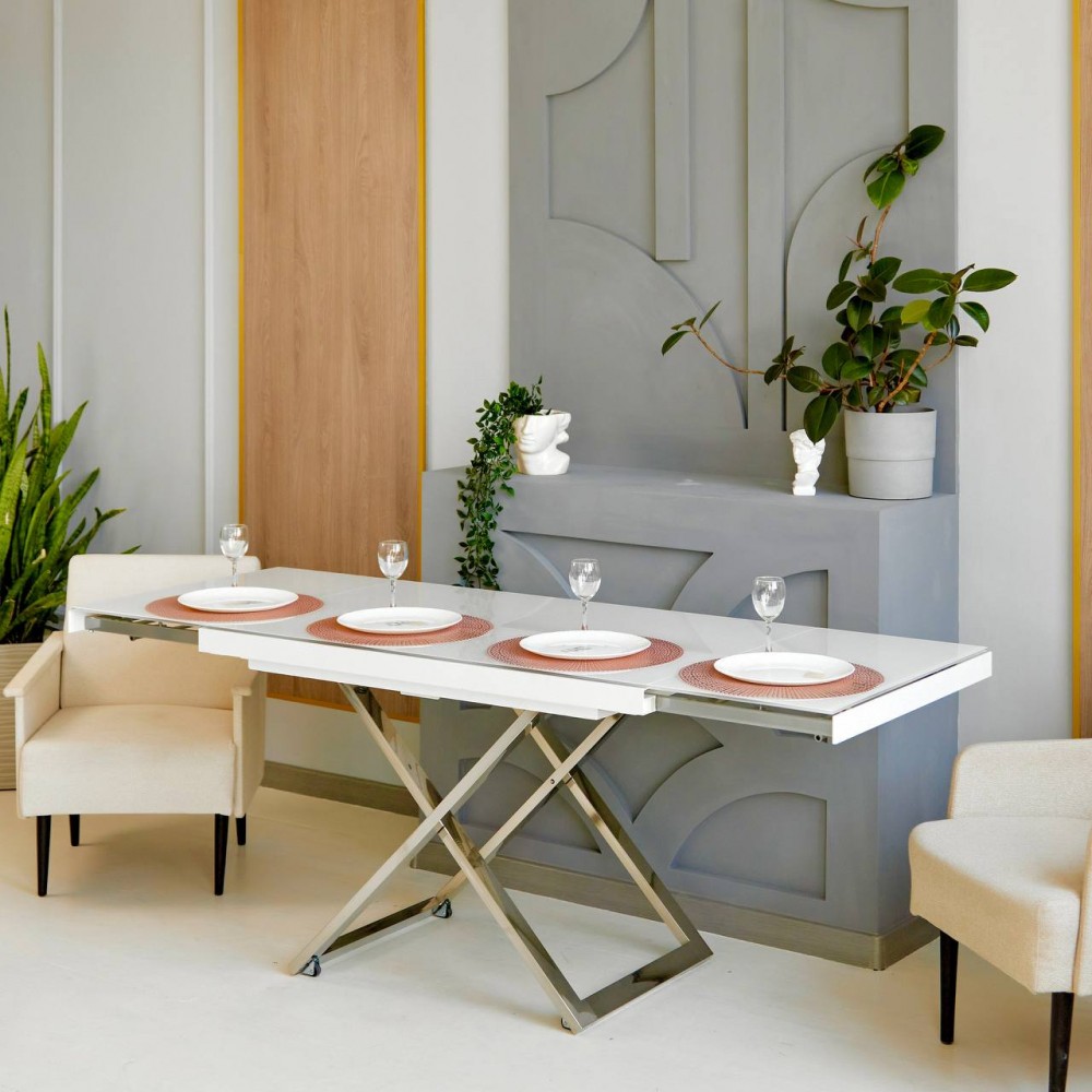 Стол-трансформер SHIFT белый - купить в Озерце