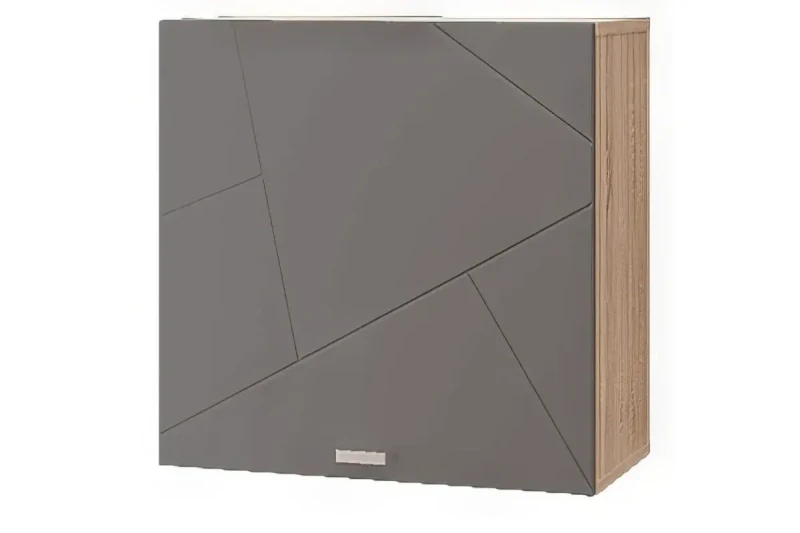 Шкаф настенный Скайлайн 600 (Графит) — купить в мебель-центре Озерцо Шкаф настенный Скайлайн 600 (Графит) в мебель-центре Озерцо