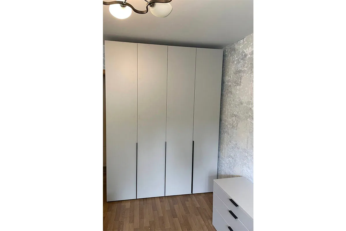 Шкаф Мария 4х-дверный МШ 180.55 (Дымчато-серый) в мебель-центре Озерцо