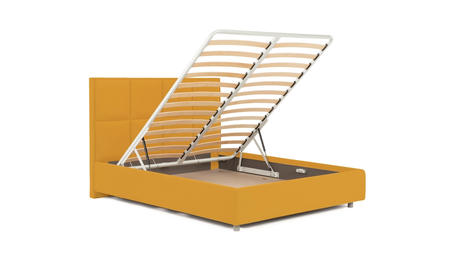 Кровать с подъемным механизмом Linea Nova, ткань Sky Velvet 30, 180x200 - купить в Озерце