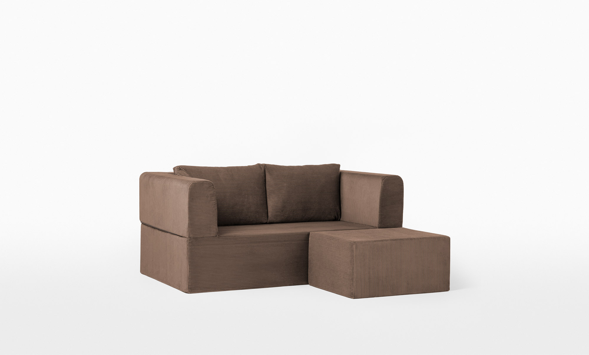 Диван -матрас Mirey 95x160, ткань Cilium Brown — купить в Озерце