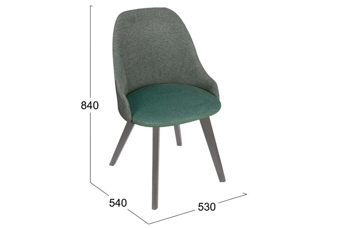 Стул Толедо Тип 1 (Графит/тк. №206/тк.222) - купить в Озерце