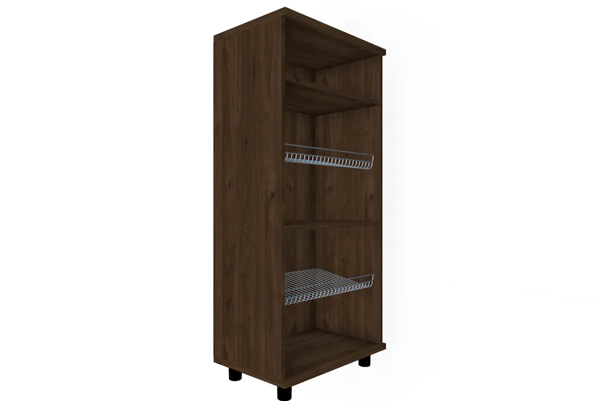 Тумба ТБ-5003-ГТ-КМ (Гикори Джексон Темный/Кашемир Матовый) — Мебель-центр Озерцо