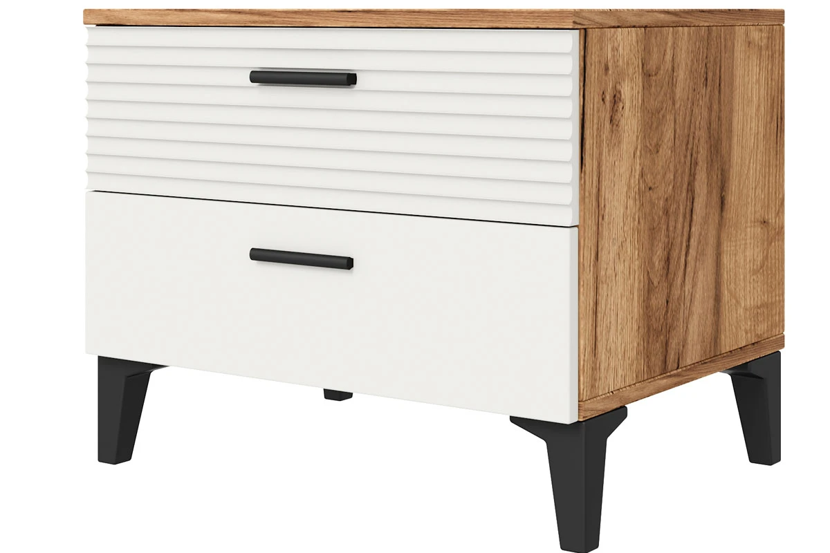 Тумба Белла №4 (Дуб Вотан/Тальк) — Мебель-центр Озерцо