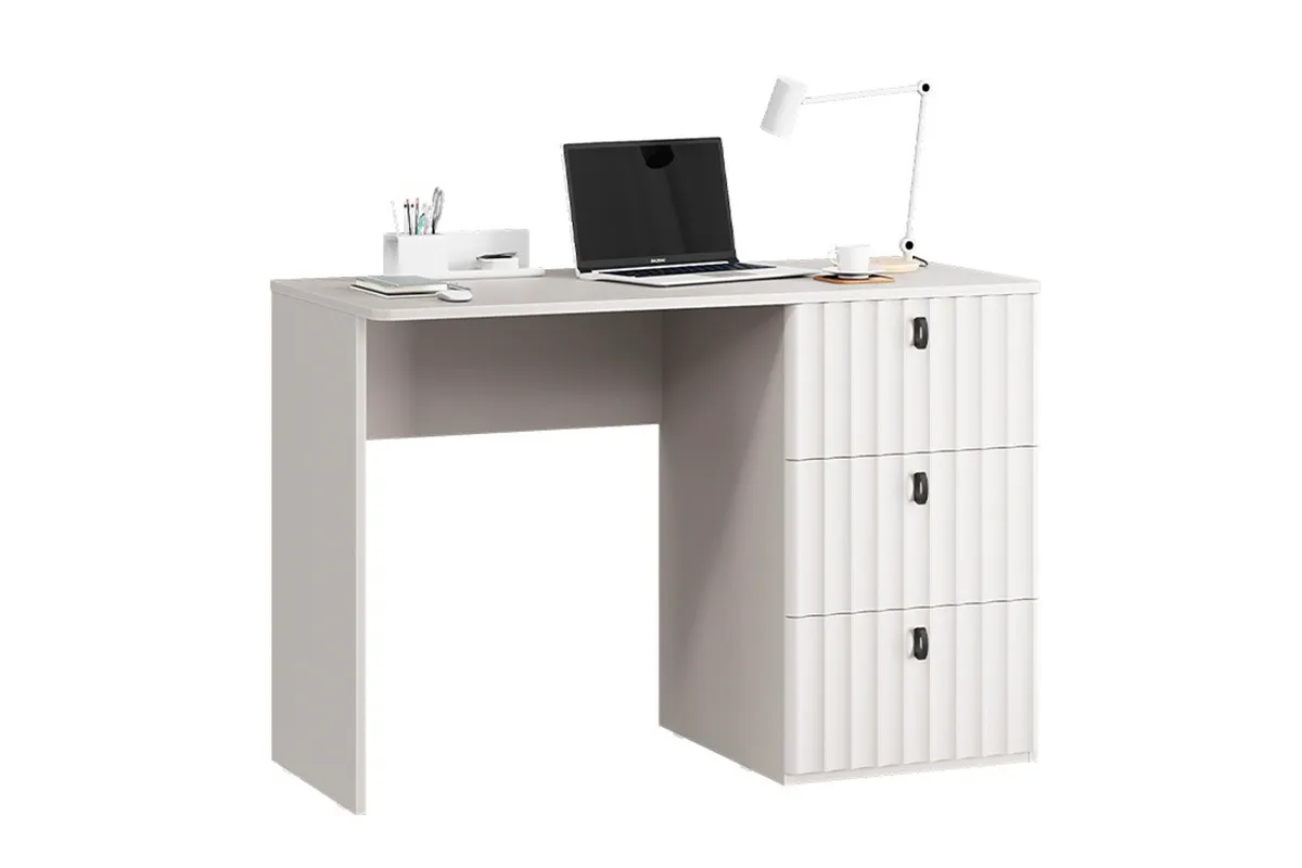 Стол письменный Тиффани Тип 1 (Кашемир / Кашемир матовый) — Мебель-центр Озерцо