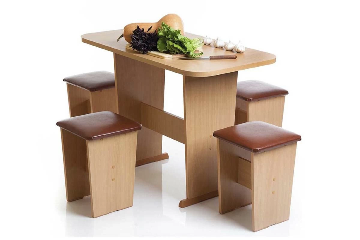 Стол Лидер 1 (Дуб Молочный) - купить в Озерце