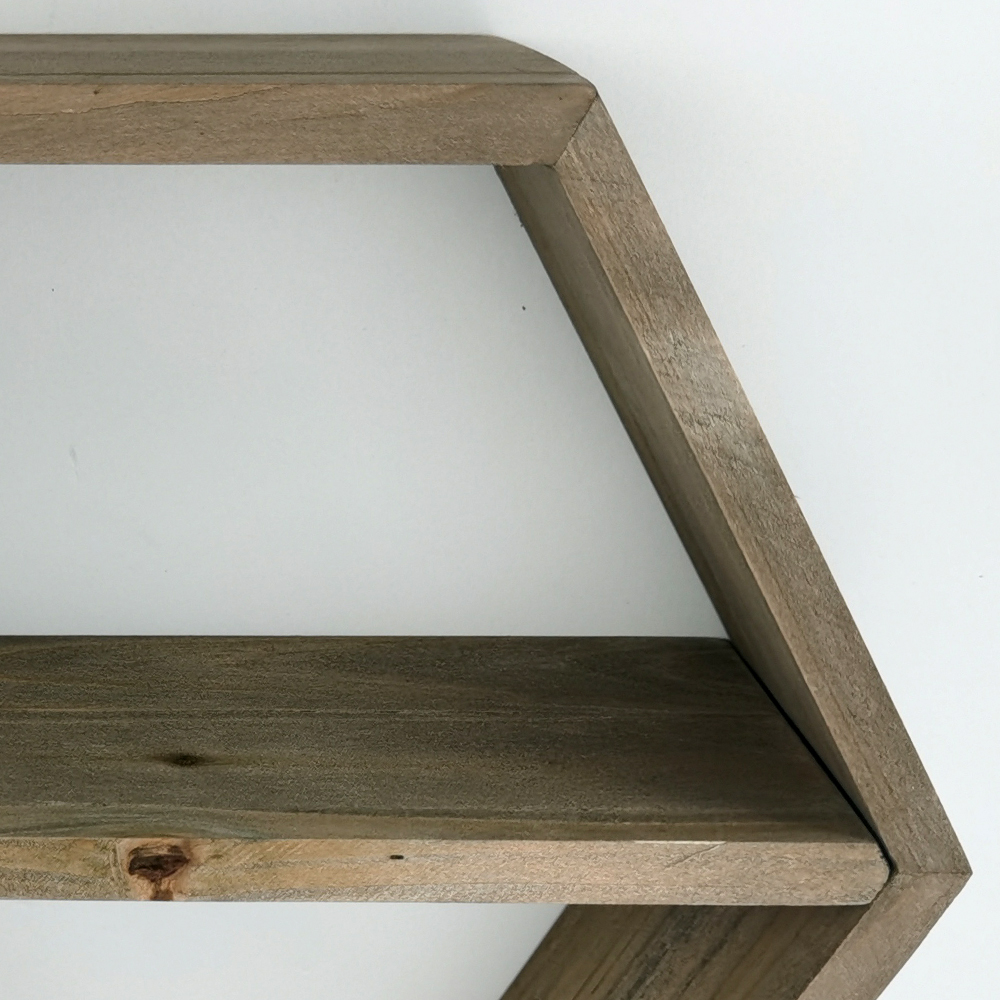 Полка настенная ALTA AK6696 комплект / дуб седан в мебель-центре Озерцо