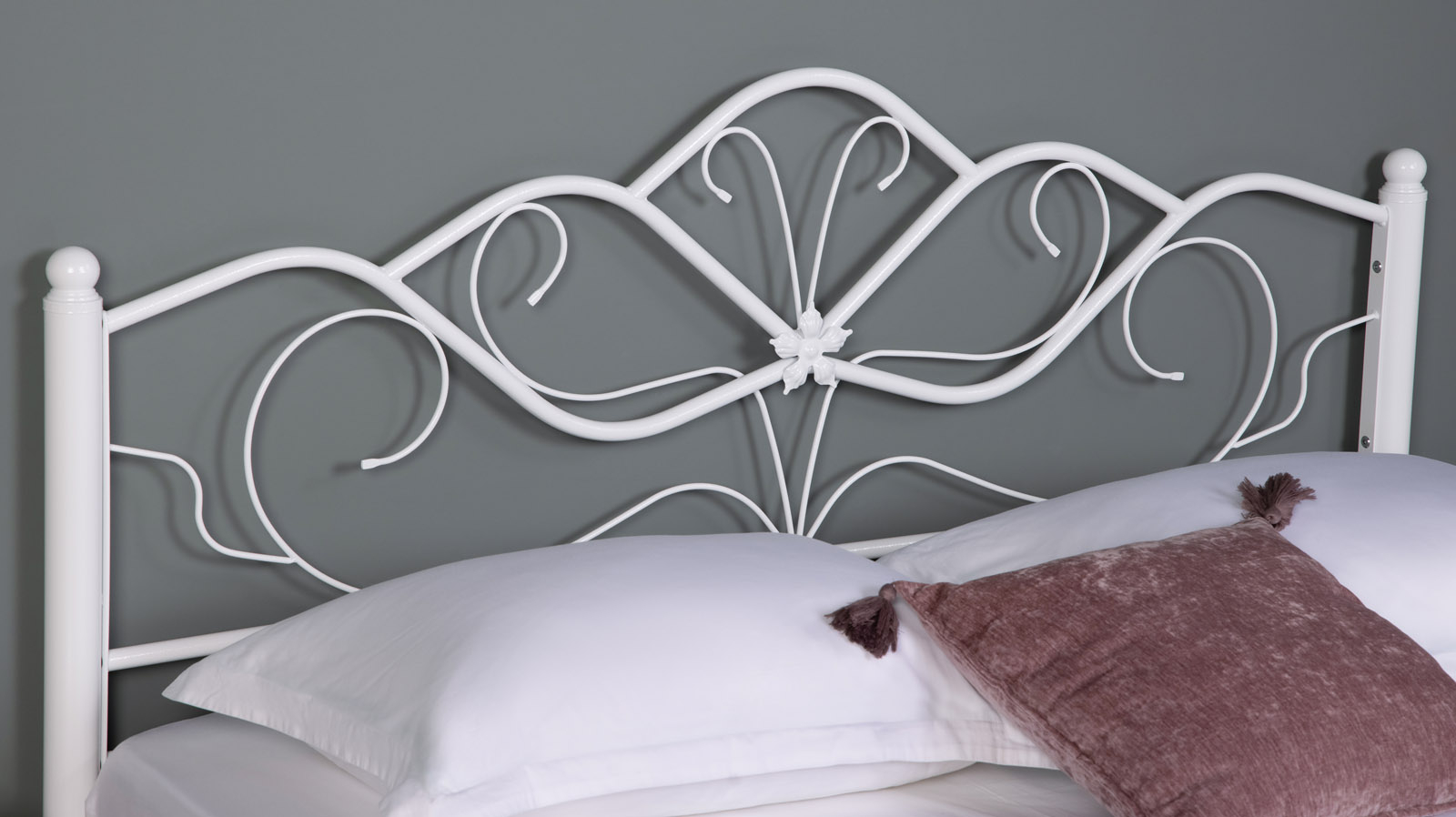 Кровать Luara, цвет белый 160x200 - купить в Озерце