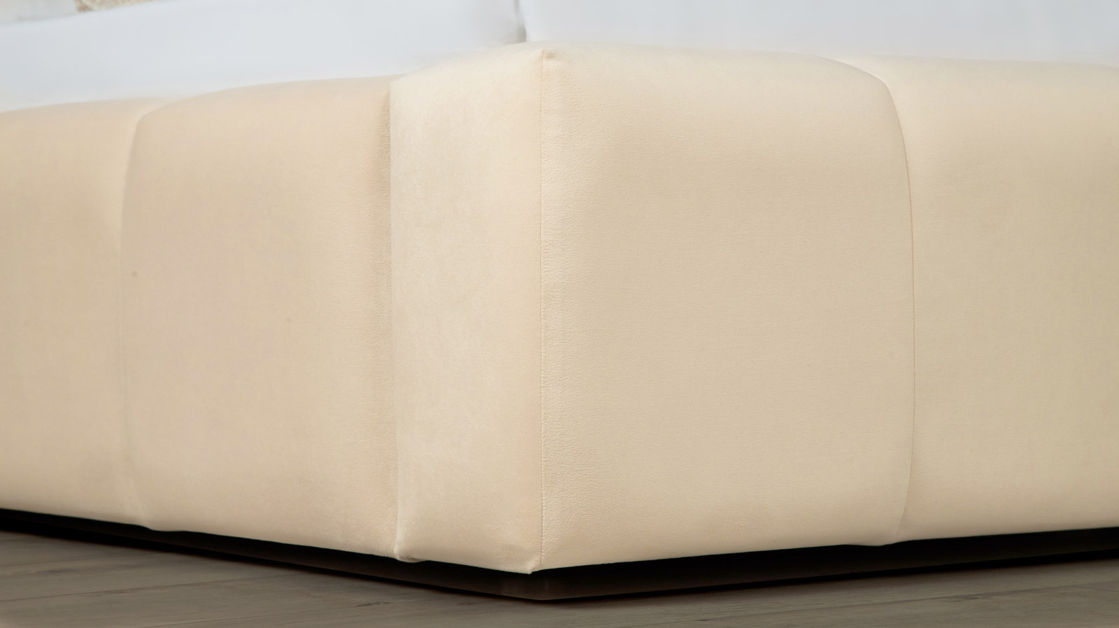 Кровать с подъемным механизмом Andria, ткань Sky Velvet 21, 90x200 - купить в Озерце