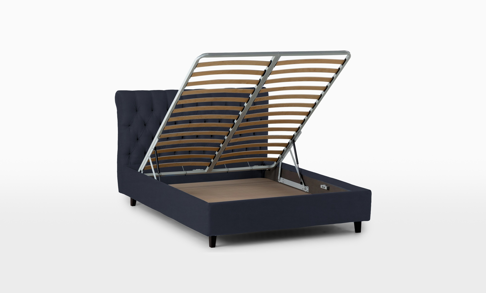 Кровать Allegro, ткань Sky Velvet 40, 120x200 - купить в Озерце