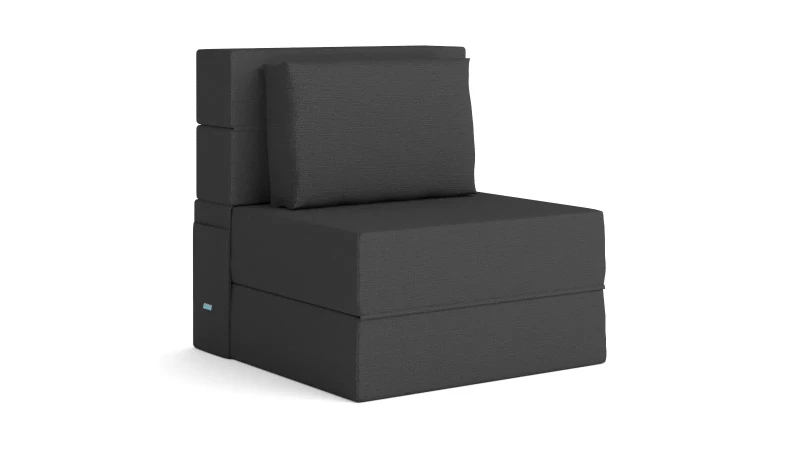 Кресло -матрас Folly ткань Kvadro Grafit 80x80 — купить в мебель-центре Озерцо Кресло -матрас Folly ткань Kvadro Grafit 80x80 — купить в Озерце