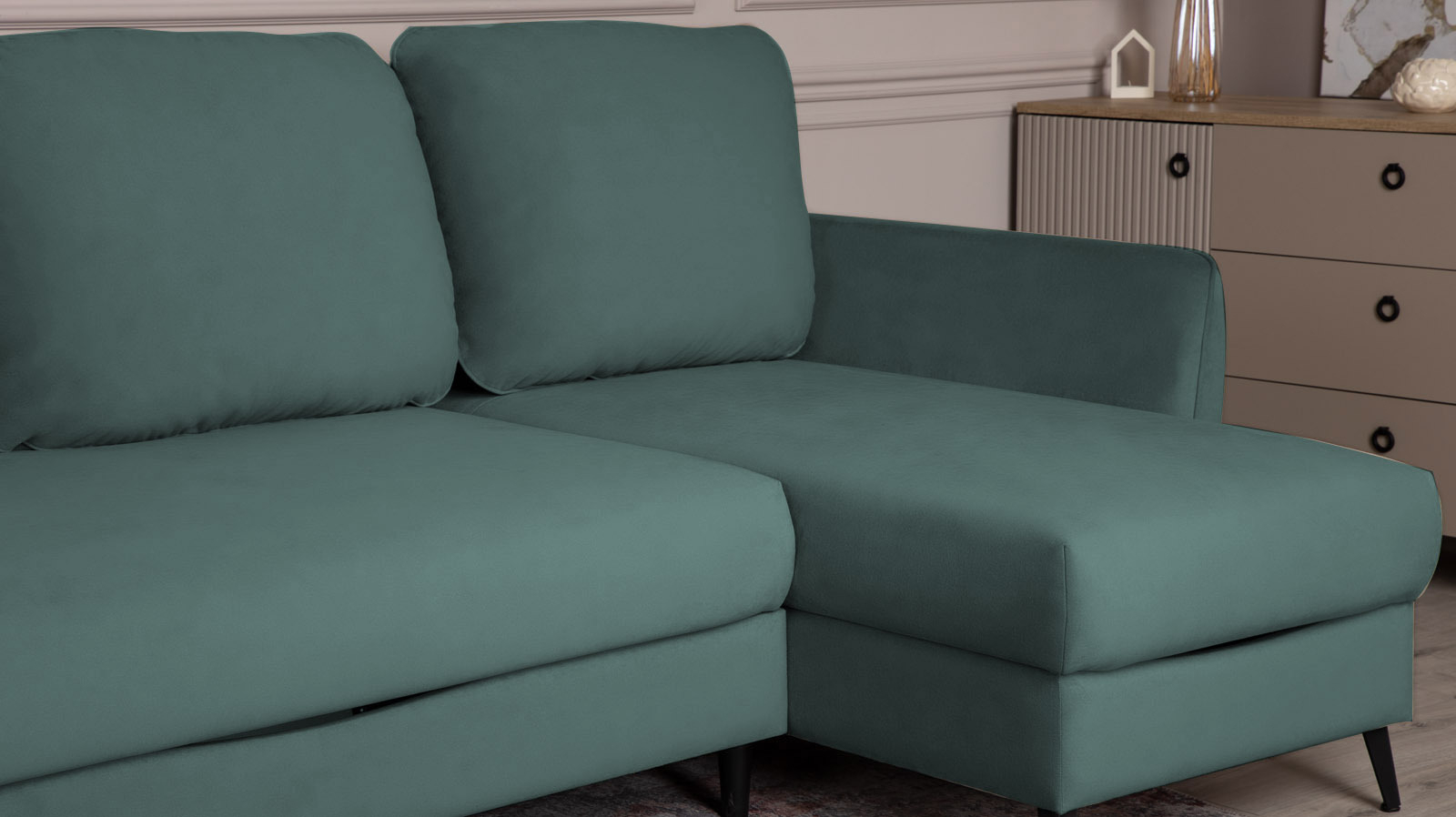 Диван -кровать угловой Laguna, Тк. Casanova Seawave 159x245 — купить в Озерце