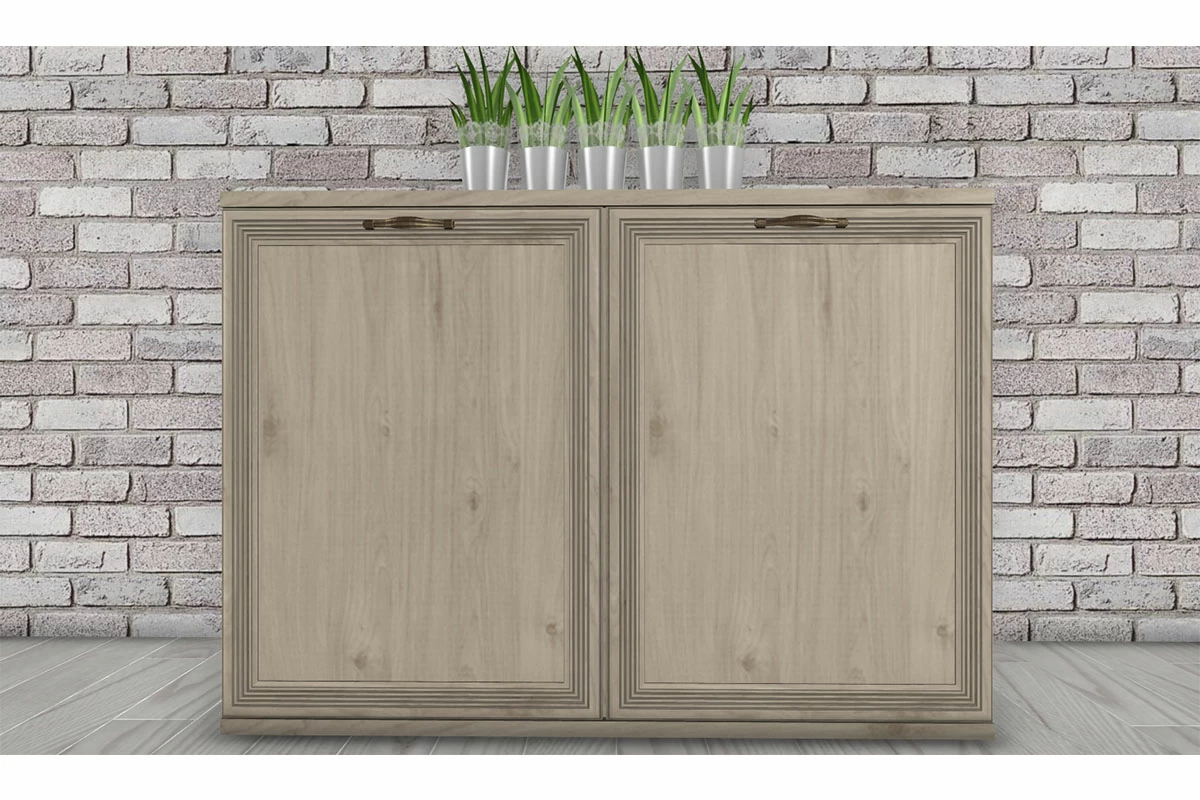 Тумба ТБ-1017 (Гикори Джексон Светлый) — Мебель-центр Озерцо