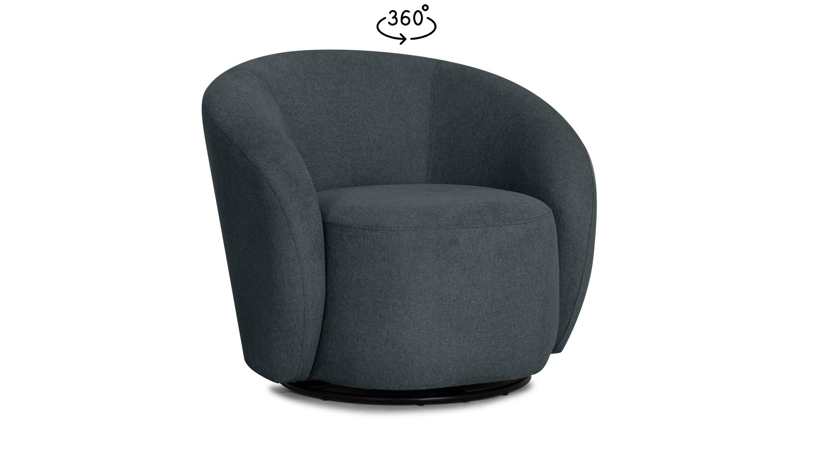 Кресло поворотное Nuage, ткань Forte 13 86x90 — купить в Озерце