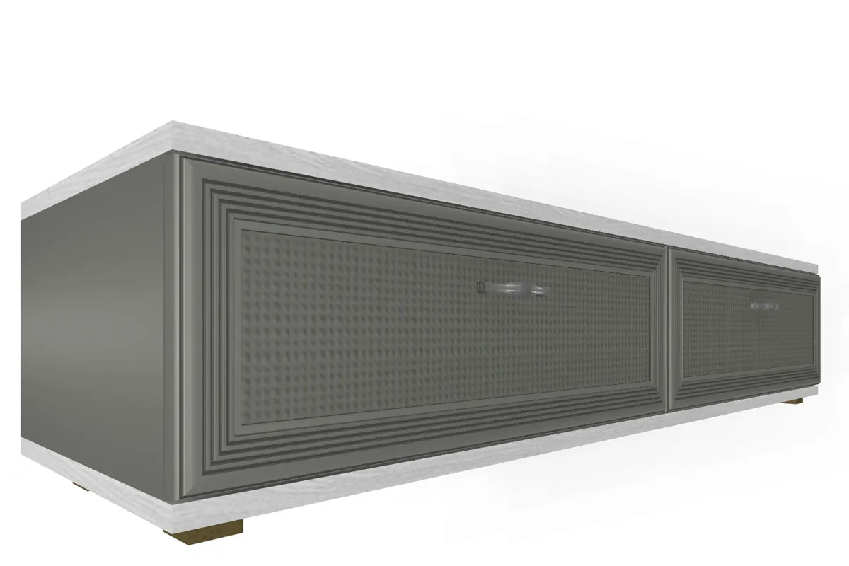 Гостиная Карина-23 (Снежный Ясень/Серый Оникс) — Мебель-центр Озерцо