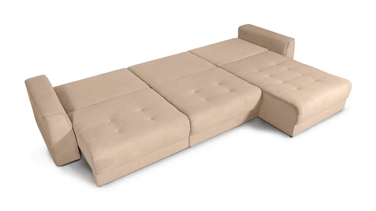 Диван угловой Monako New, Тк. Happy 130+Happy 233 156x356 — купить в Озерце