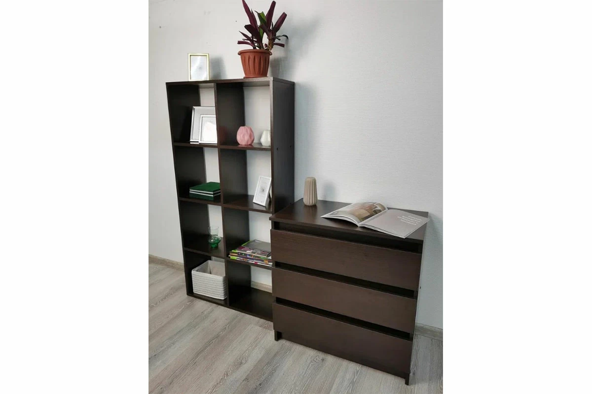 Стеллаж Лайт-1 (Венге) в мебель-центре Озерцо