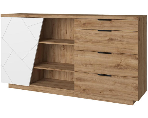 Кайлас Дуб наварра / эко джелато Тумба 1D4S3N — Мебель-центр Озерцо