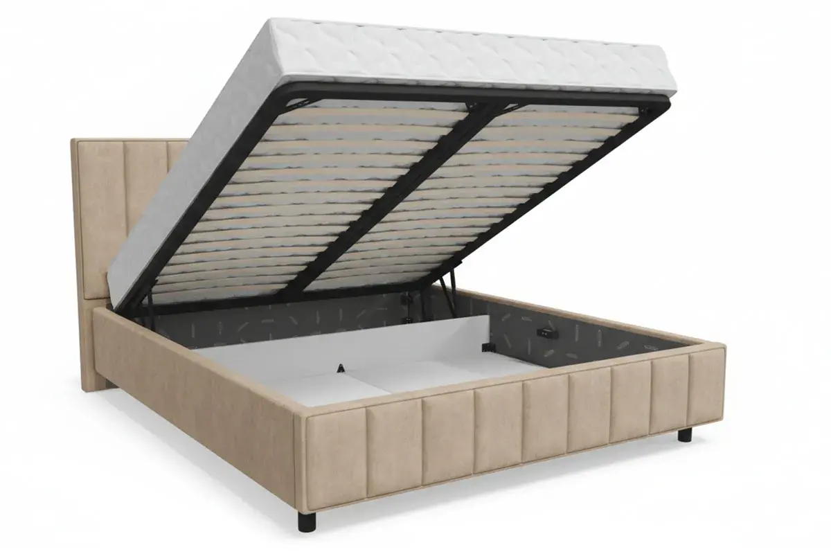 Кровать Кордова-3 с ПМ 140х200 (Nebby 304) 4 кат. - купить в Озерце