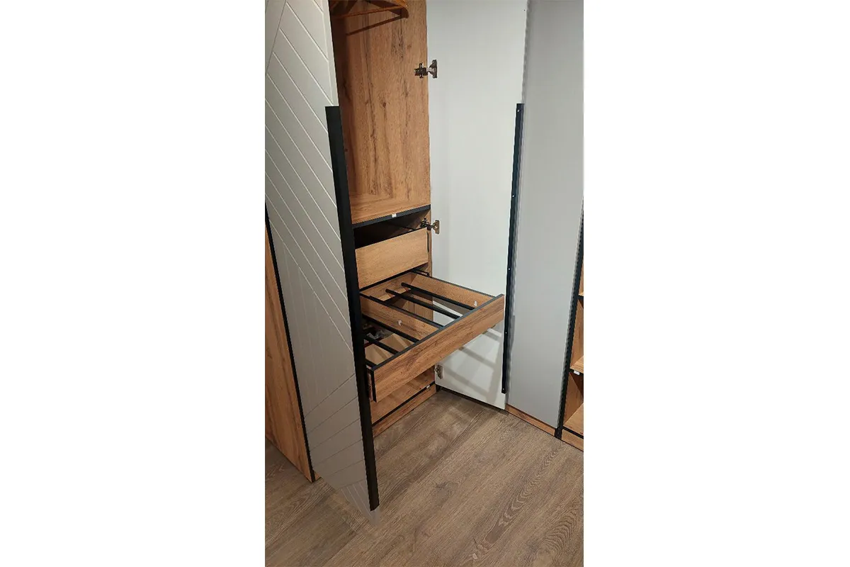 Брючница для корпуса шкафа 1000 Квадро 15 (Дуб вотан) - купить в Озерце