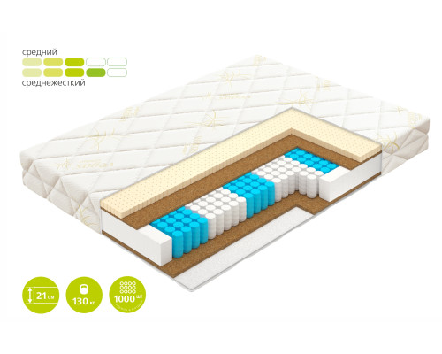 Матрас ортопедический Вегас Релакс Бонус 160х200 - купить в Озерце