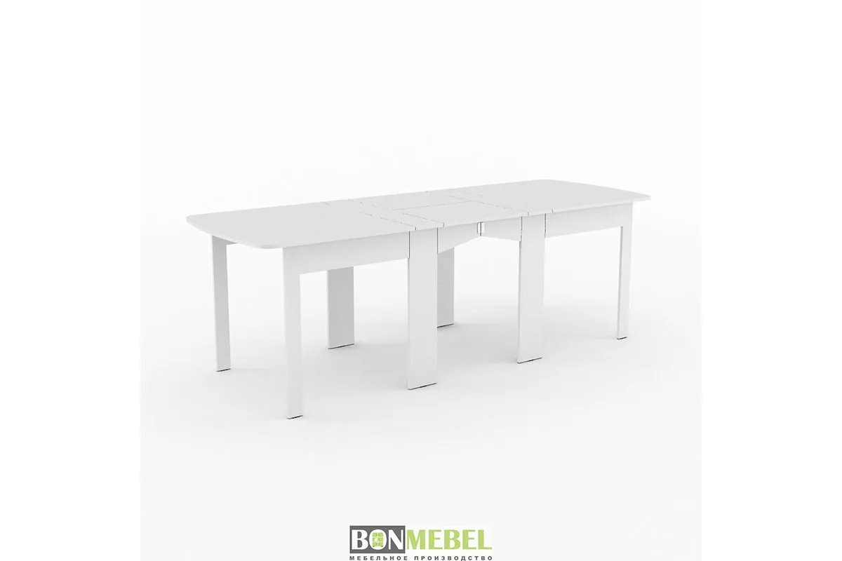 Стол-книжка Тайга макси (Белый) - купить в Озерце