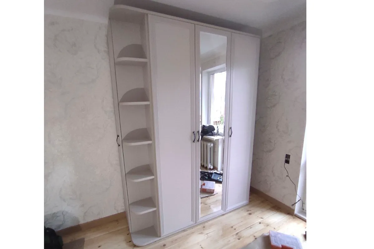 Шкаф ШК-1001 (Снежный Ясень) в мебель-центре Озерцо