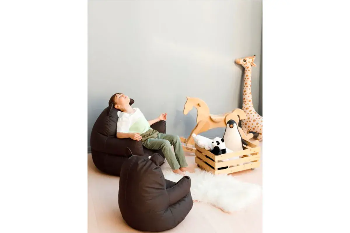 Пуфик Обезьянка L Коричневый — купить в Озерце