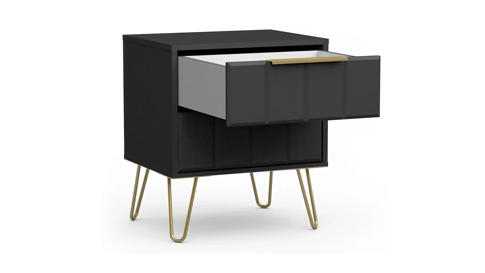 Тумба прикроватная Selenga, цвет Черный Графит 40x50 — купить в Озерце