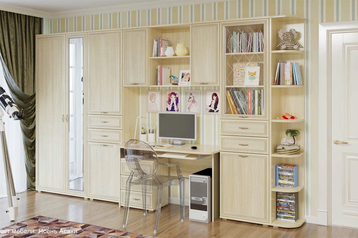 Стол СТ-1011 (Ясень Асахи) — Мебель-центр Озерцо