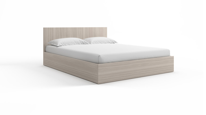 Комплект с подъемным механизмом Ralto, цвет ясень шимо светлый, 160x200 + Тумба навесная Pronto, цвет ясень шимо светлый - купить в Озерце