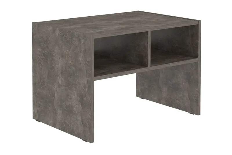 Стол журнальный тип 8 (Ателье темный) — Мебель-центр Озерцо