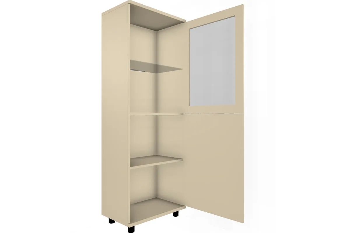 Шкаф ШК-5086-СК-КМ (Серый Кашемир/Кашемир Матовый) в мебель-центре Озерцо