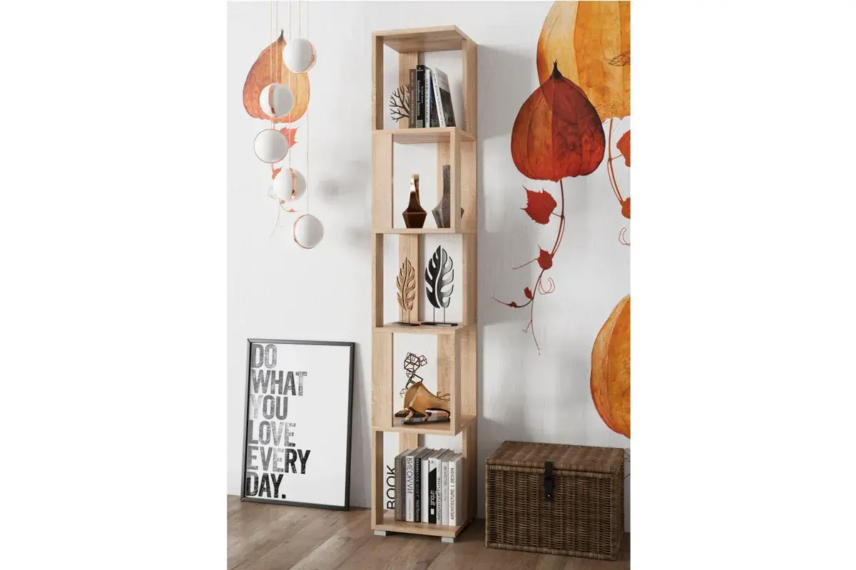 Стеллаж Stern Т-10 (16 мм) Дуб Вотан (72674932) в мебель-центре Озерцо