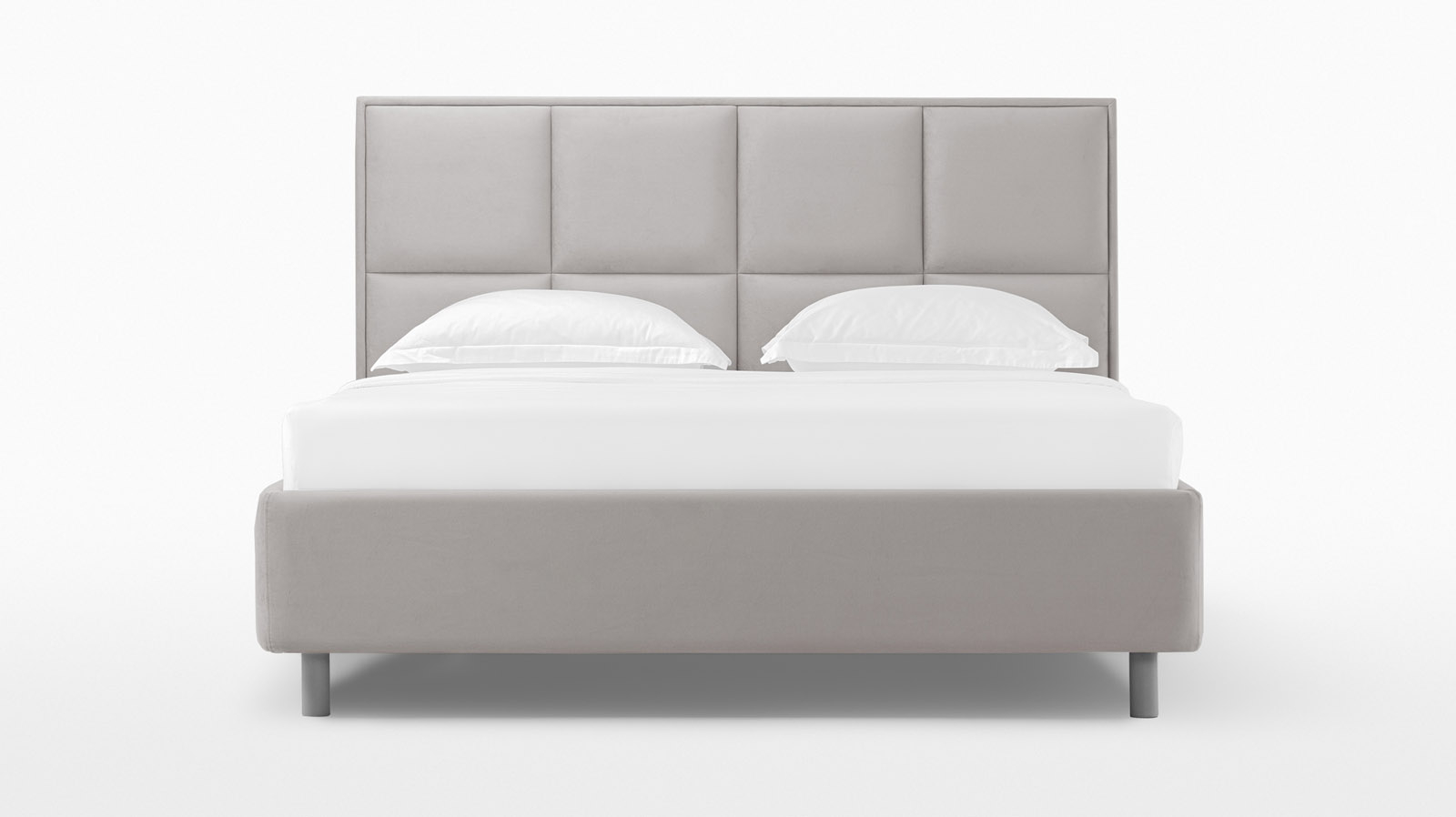 Кровать Linea Nova ткань Casanova Grey 160x200 - купить в Озерце