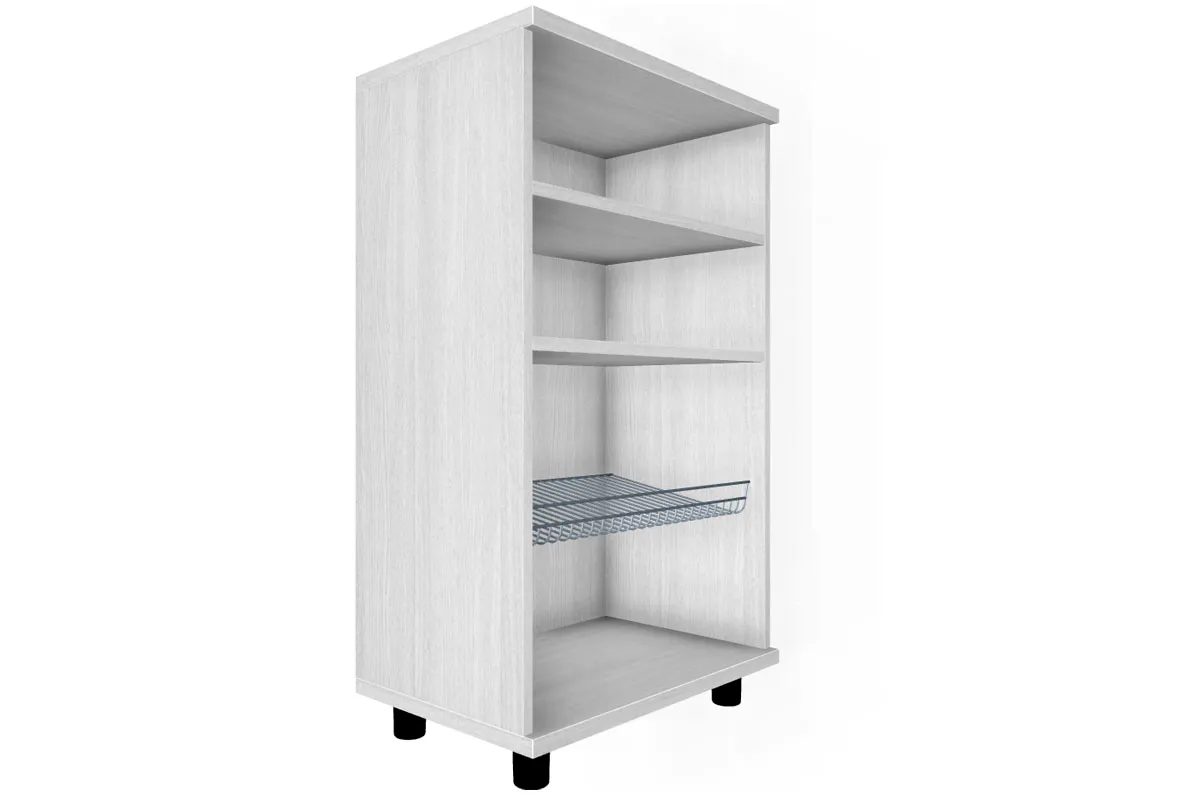 Тумба ТБ-5008-СЯ-КГ (Снежный Ясень/Кашемир Глянцевый) — Мебель-центр Озерцо