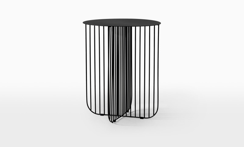 Журнальный столик Omni, цвет черный 40x40 — купить в Озерце