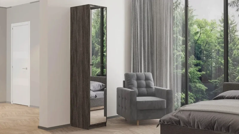 Шкаф однодверный Noble 45 см, цвет Венге 45x53 — купить в Озерце