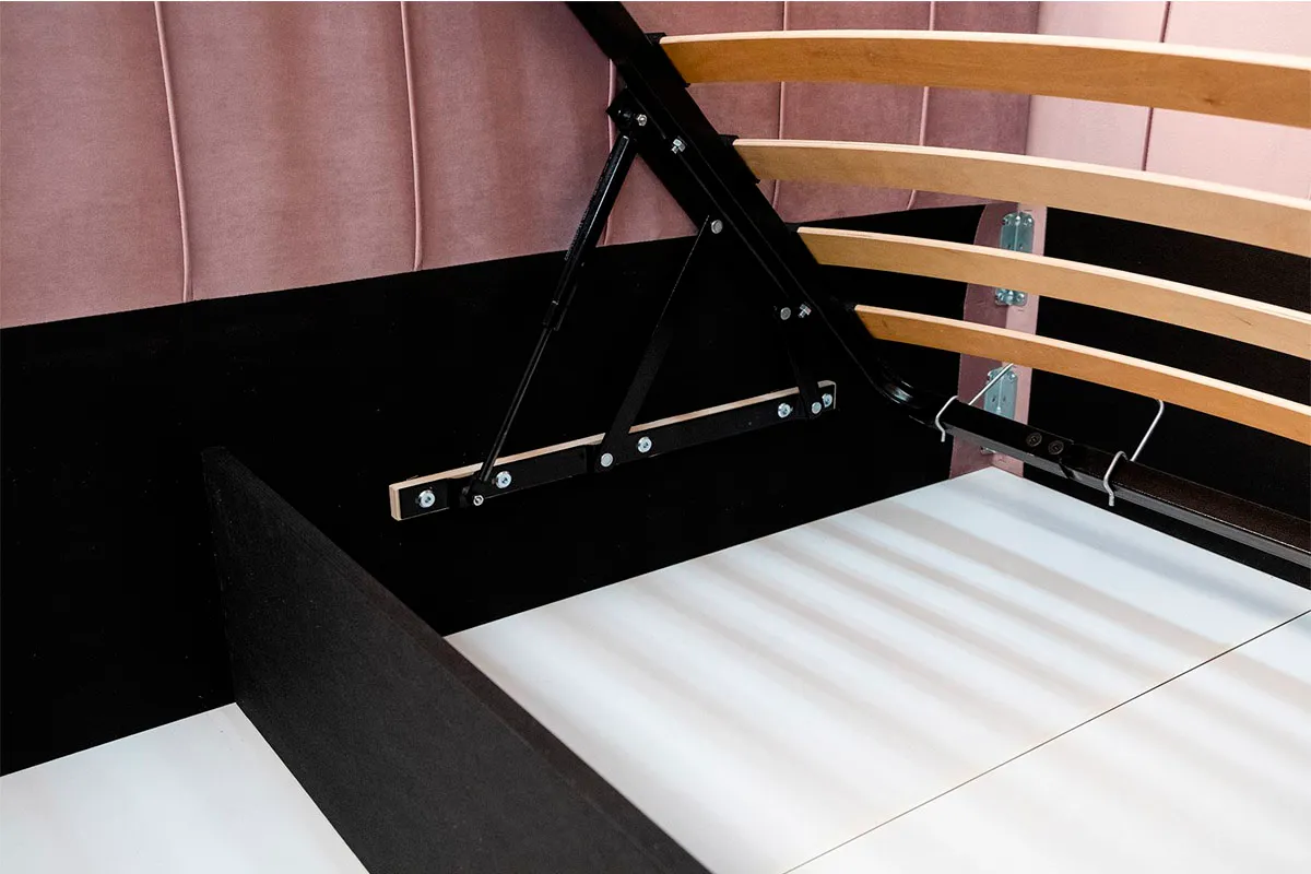 Кровать Мика с ПМ 80х200 универсальная California 390 (Розовый) - купить в Озерце