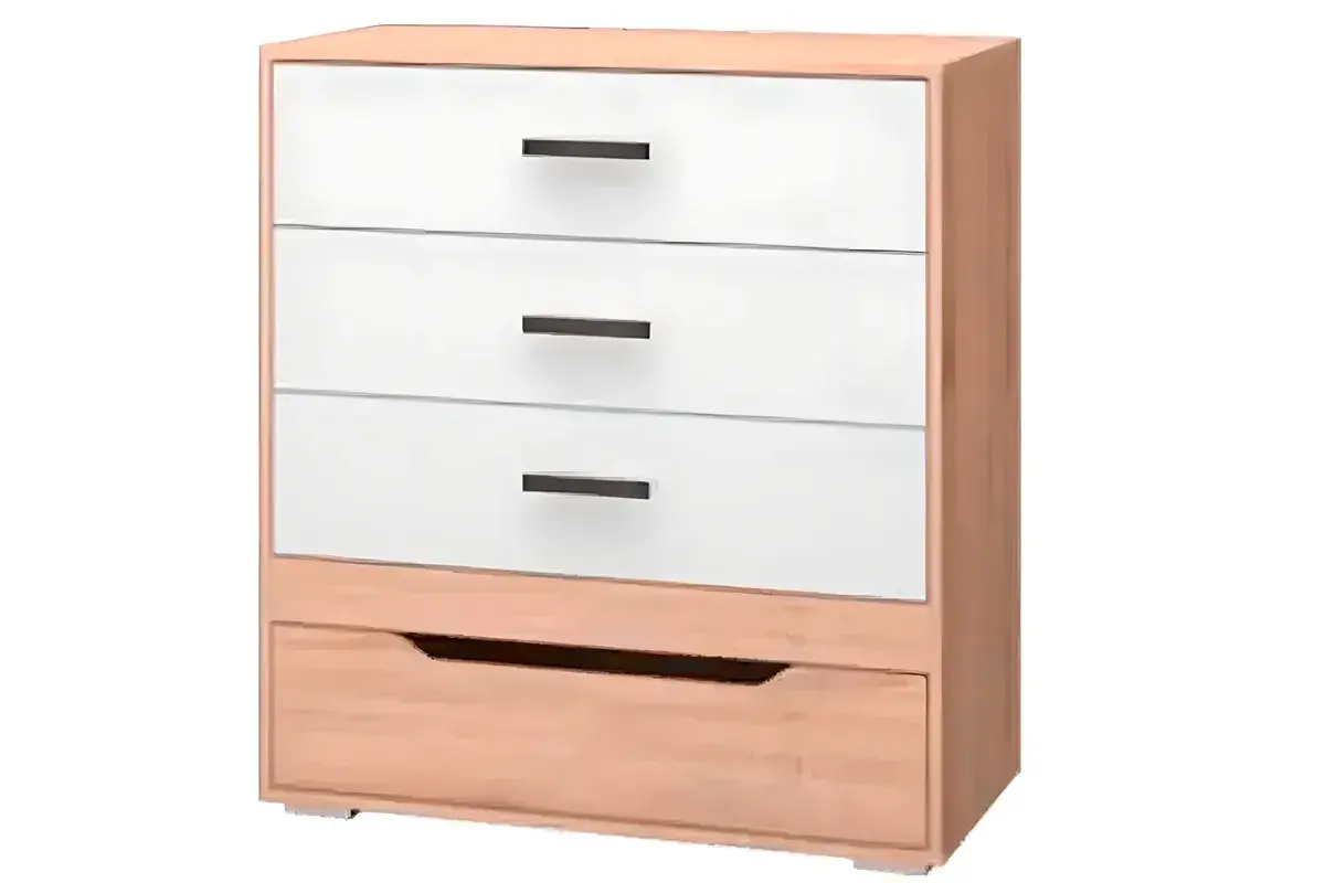 Подростковая Джуниор №4 (Дуб Сонома/Белый/Фотопечать) — Мебель-центр Озерцо