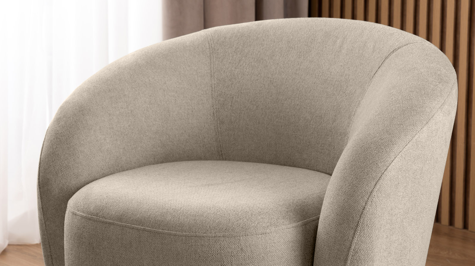 Кресло поворотное Nuage, ткань Forte 03 86x90 — купить в Озерце