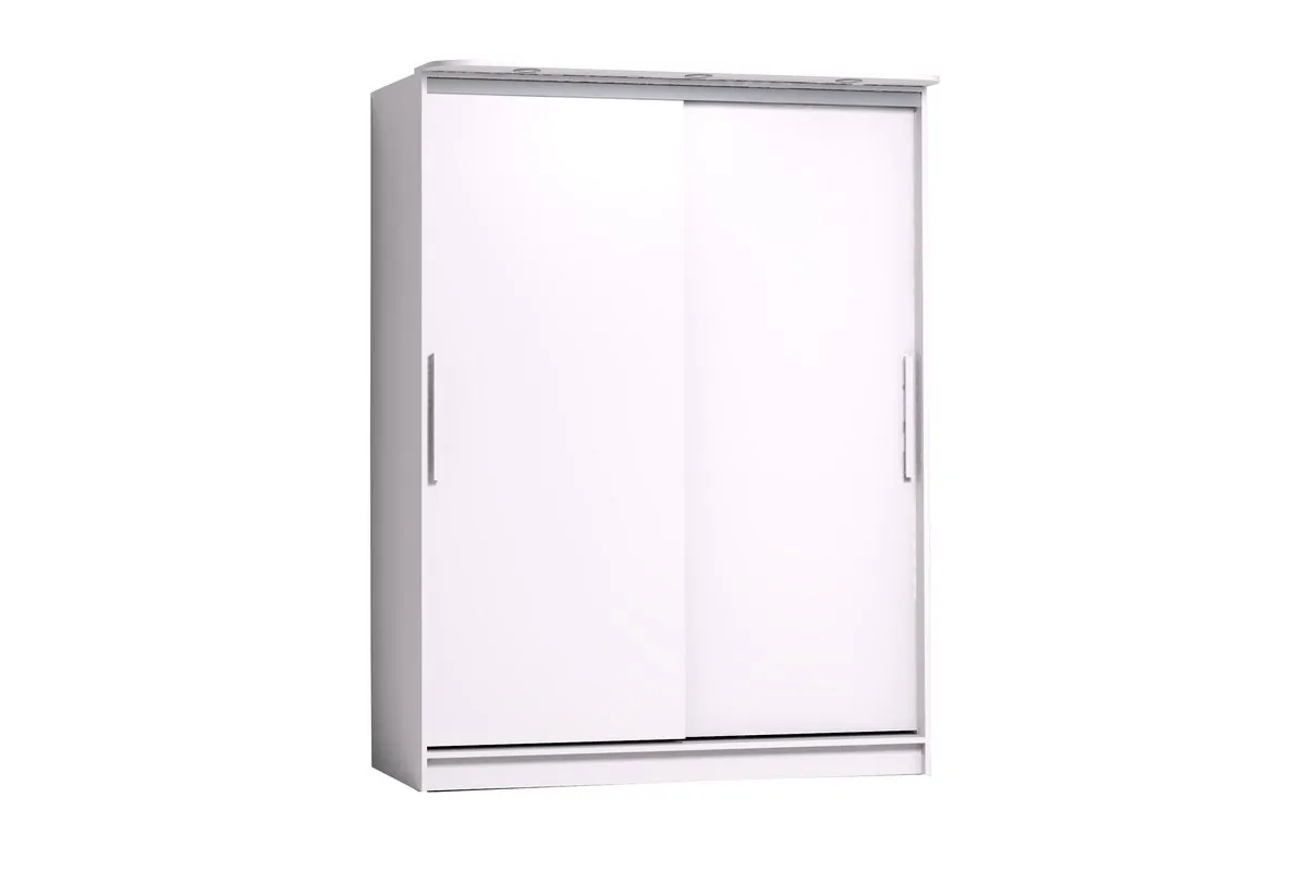 Шкаф-купе 1600 Strike ЛДСП/ЛДСП (Белый) в мебель-центре Озерцо