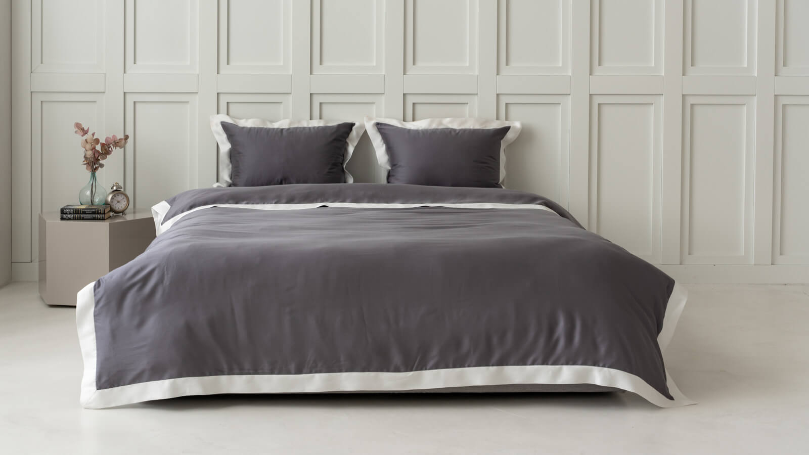 Постельное белье Exclusive Five Stars Graphite 200x220 в мебель-центре Озерцо