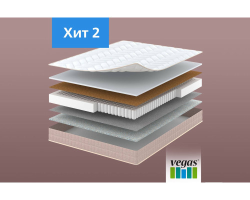 Матрас ортопедический Вегас Хит 2 140х200 - купить в Озерце