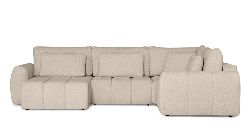 Диван -кровать П-образный Mellow-4 секц. ткань Raven 22 247x350 — купить в Озерце