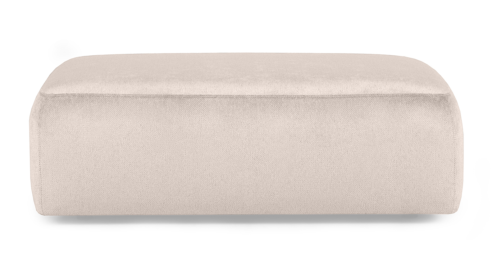 Модуль -пуф Molto, 125+85, ткань Rokky snow 85x125 - купить в Озерце