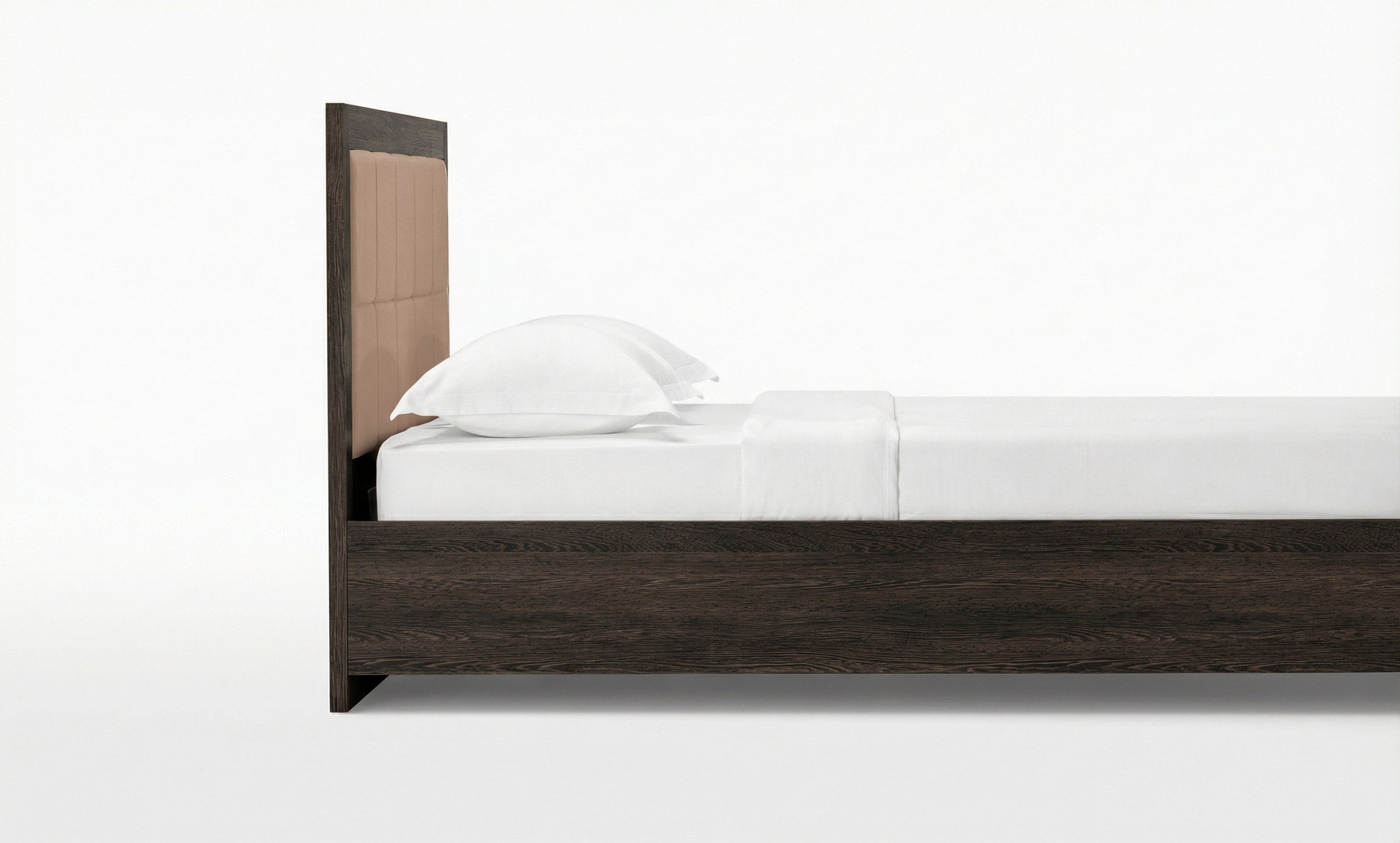 Кровать с подъемным механизмом Innovo ice, цвет венге мали + ткань Casanova Stone, 120x200 - купить в Озерце