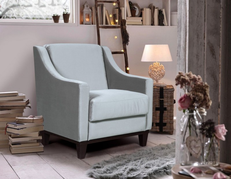 Кресло Санторини (светло-серый) — купить в Озерце