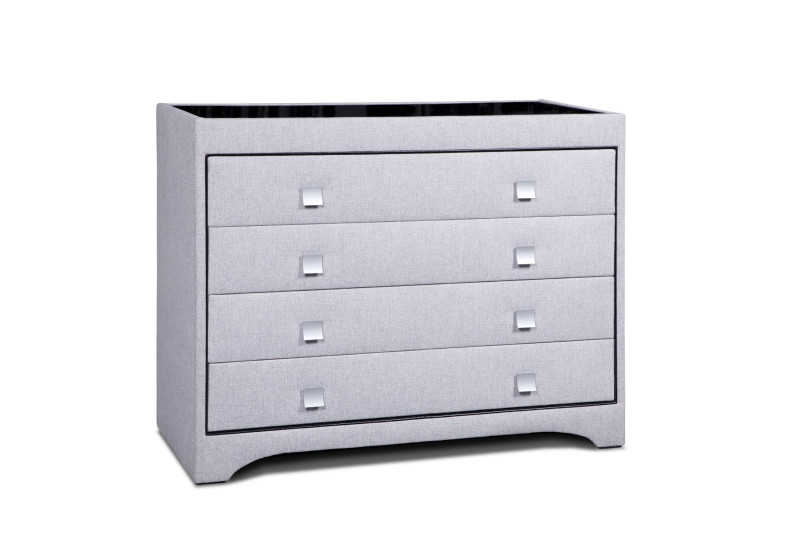 Комод Нептун со стеклом — Мебель-центр Озерцо