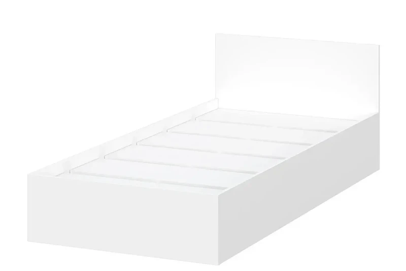 Кровать Ницца-13 90х200 (Белый) - купить в Озерце